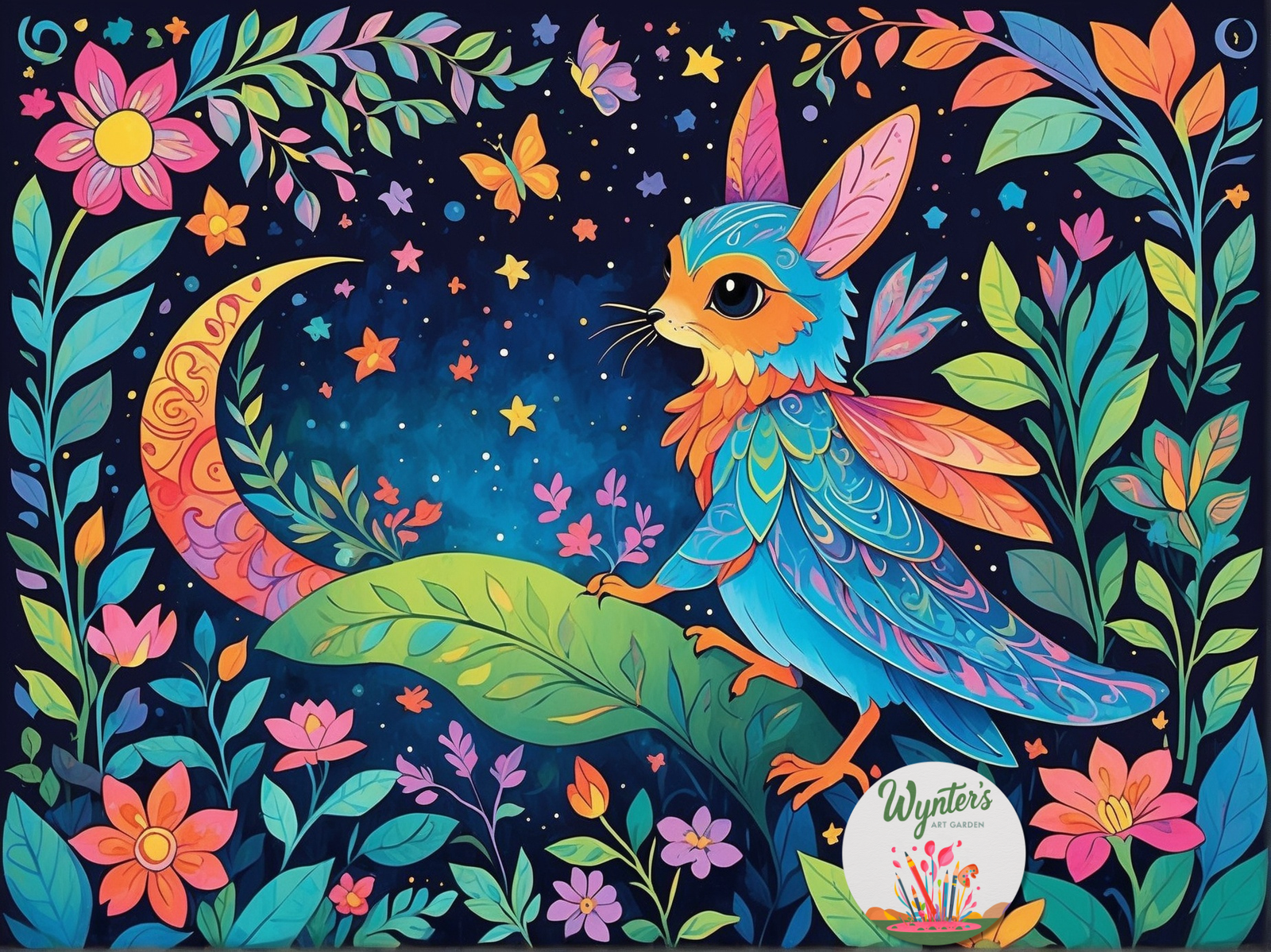Exploring the Enchanted Realms of “Wynter’s Art Garden”