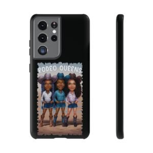 3 Black Rodeo Queens - Melanin Country Girls - Samsung Galaxy S10 S20 S21 - Cell Phone - Tough Cases