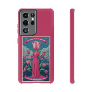 Tulip Woman - Garden of Life - Samsung Galaxy S10 S20 S21 - Cell Phone - Tough Cases
