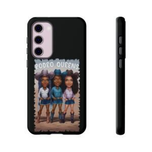 3 Black Rodeo Queens - Melanin Country Girls - Samsung Galaxy S22 S23 S24 - Cell Phone - Tough Cases