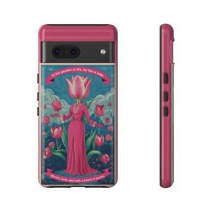 Tulip Woman - Garden of Life - Google Pixel 5 6 7 8 - Cell Phone - Tough Cases