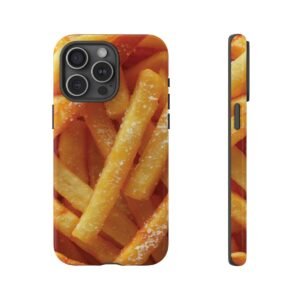 Phone Cases - Golden French Fries with Coarse Salt - iPhone 14 15 - Cell Phone - Tough Cases
