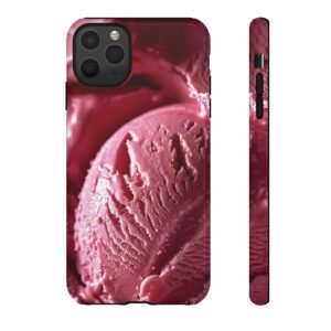 Phone Cases - Scoop Raspberry Gelato - Ice Cream - iPhone 8 X 11 - Cell Phone - Tough Cases