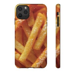 Phone Cases - Golden French Fries with Coarse Salt - iPhone 8 X 11 - Cell Phone - Tough Cases