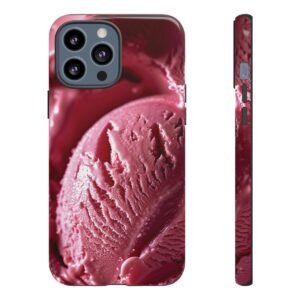 Phone Cases - Scoop Raspberry Gelato - Ice Cream - iPhone 12 13 - Cell Phone - Tough Cases