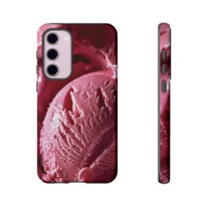 Phone Cases - Scoop Raspberry Gelato - Ice Cream - Samsung Galaxy S22 S23 S24 - Cell Phone - Tough Cases