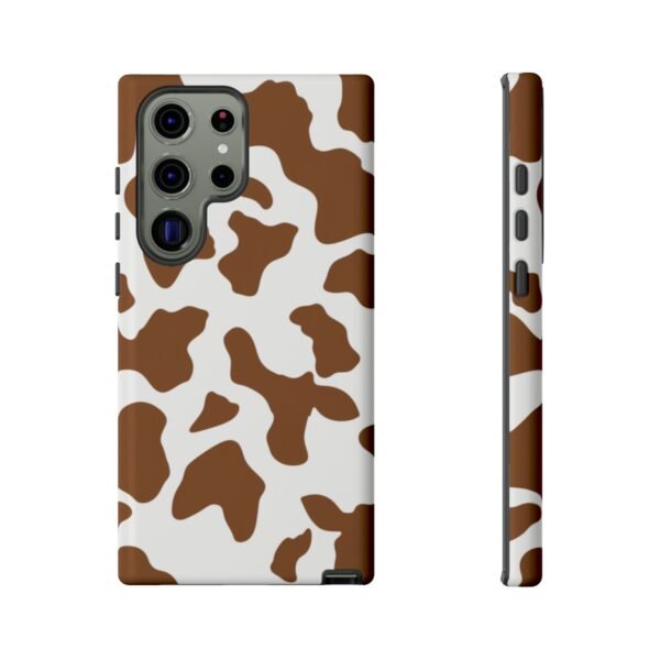 Brown and White Cow Spots - Samsung Galaxy S22 S23 S24 - Cell Phone - Tough Cases 2 96742