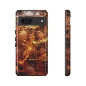 Phone Cases - Cola on Ice - Carbonation - Google Pixel 5 6 7 8 - Cell Phone - Tough Cases