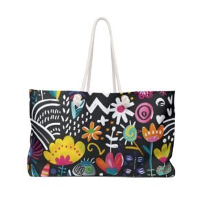 Retro MishMash Pattern One - Weekender Bag - Groovy Totes