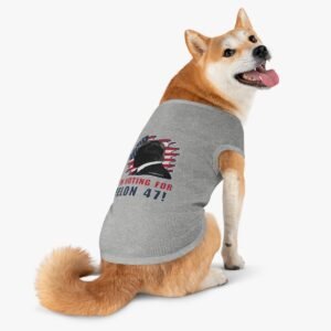 I'm Voting for Felon 47 - Trump 2024 - Dog Cat Shirt - Pet Tank Top