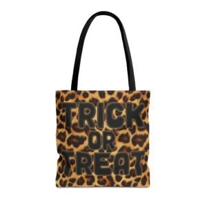 Realistic Leopard Fur - Halloween - Trick or Treat - Animal Pattern - Tote Bag