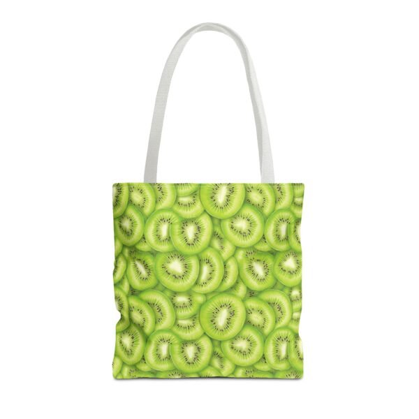 Tote Bag - Green Kiwi Slices Pattern - Choice of Handle Color - Spring Summer Anytime 2 11261541018671614876 2048