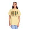 Unisex Garment-Dyed T-shirt - Comfort Colors 1717 - Brush Stroke Art - Sardines of Portugal.